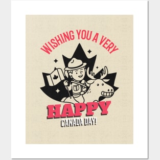 Happy Canada Day! Posters and Art